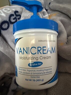 Vanicream Moisturizing Cream - Blue & White Pump Jar